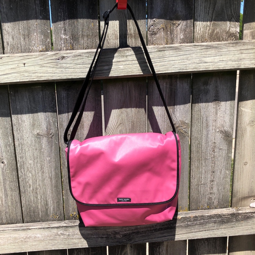 Pink Kate Spade Messenger Bag